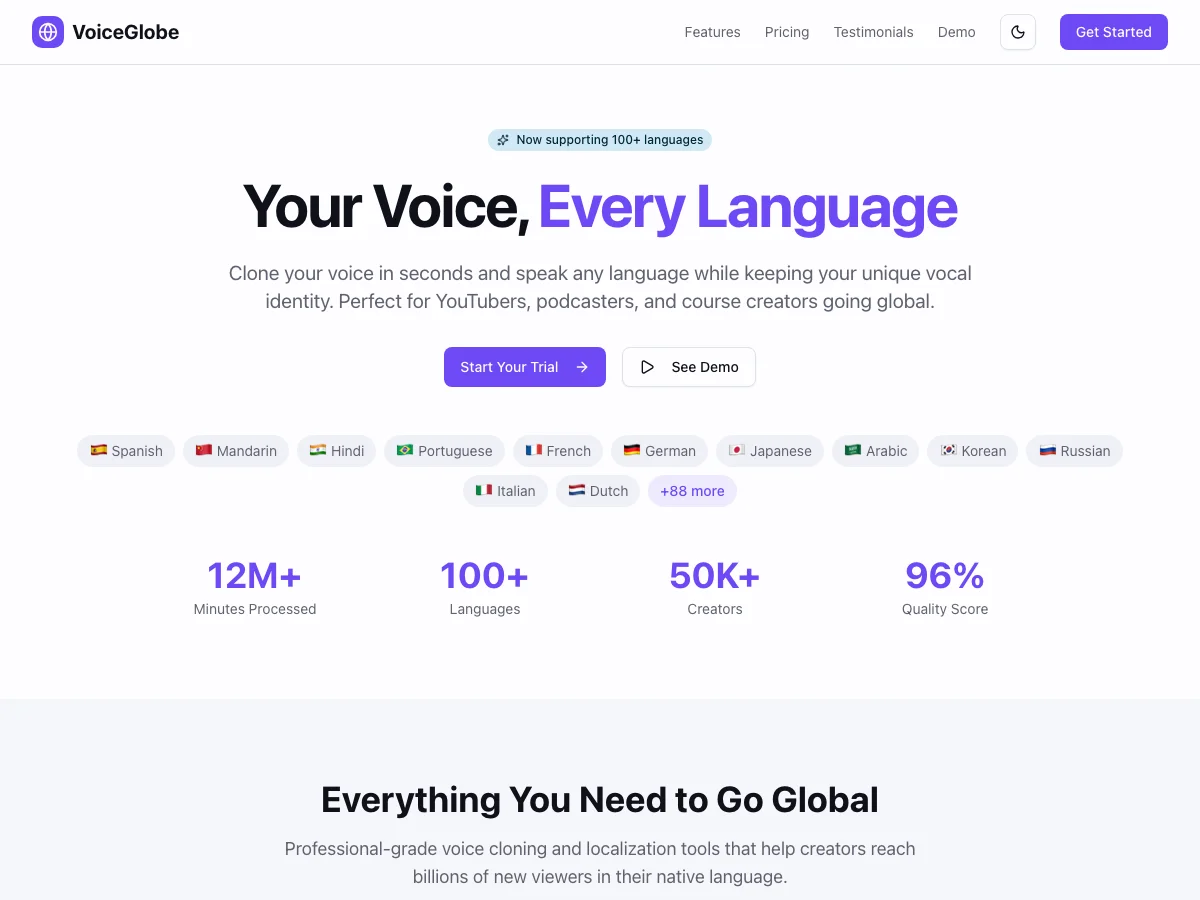 VoiceGlobe
